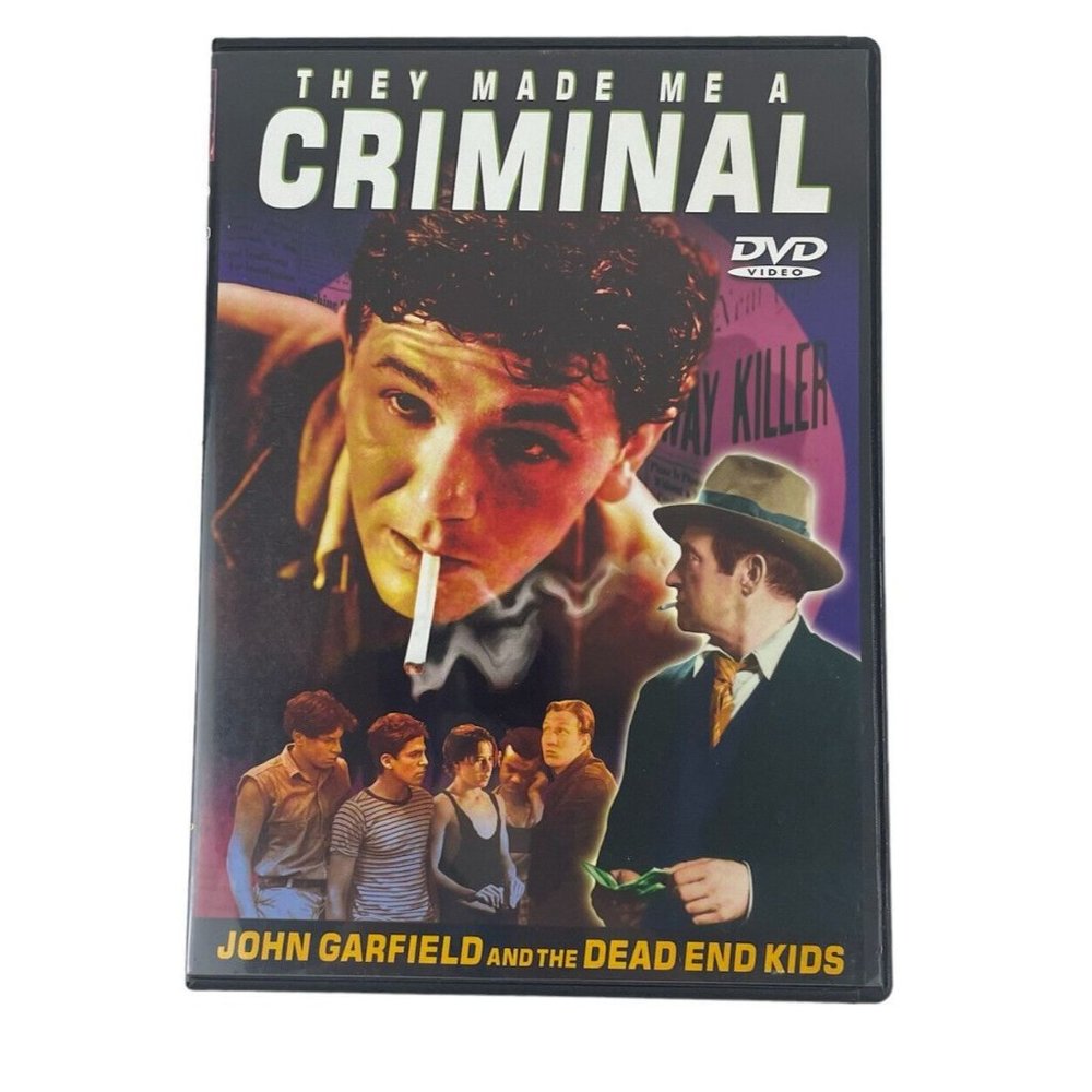 They Made Me A Criminal (DVD, 1939) John Garfield Ann Sheridan‎ B&W